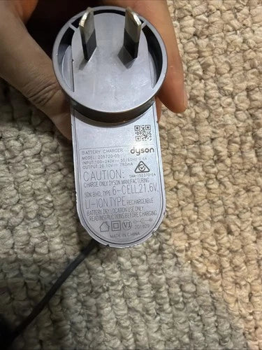 Dyson Charger for V6, V7, V8, DC58 & DC59 Genuine, Australian Plug